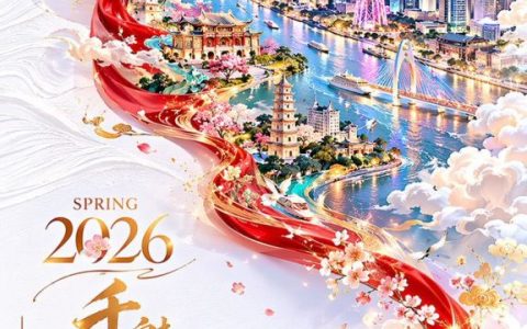 GPT-image-2 ｜2026年春季广州城市海报