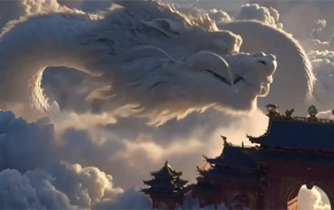 Seedance2.0 | 白龙翱翔镜头语言