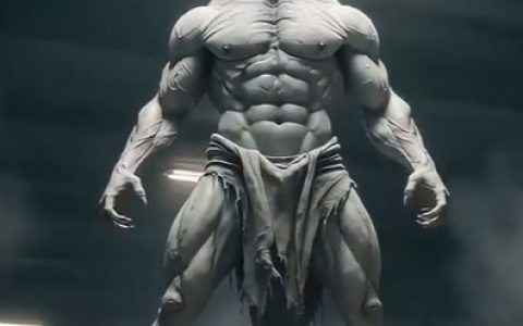 Seedance2.0 | 骷髅牛头魔物砸车