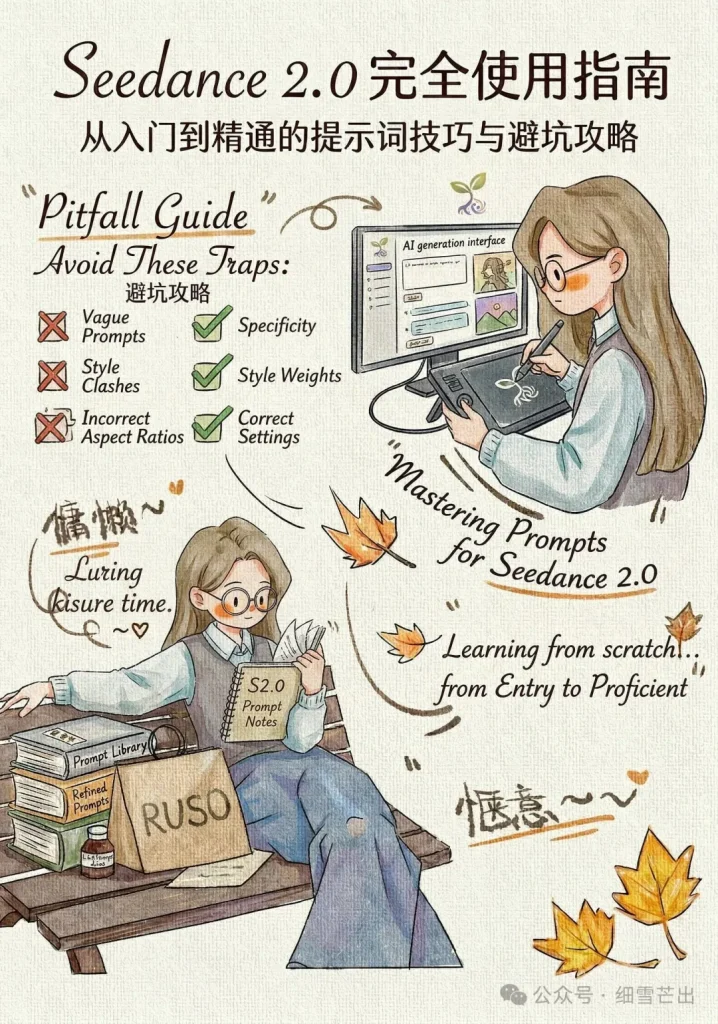 Seedance 2.0 完全使用指南：从入门到精通的提示词技巧与避坑攻略