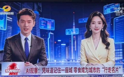 湖南台AI主播被骂上热搜，但AI每小时喂5700 万条「错误信息」没人管