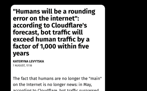 AI 正在吃光互联网，可我们快没东西喂它了