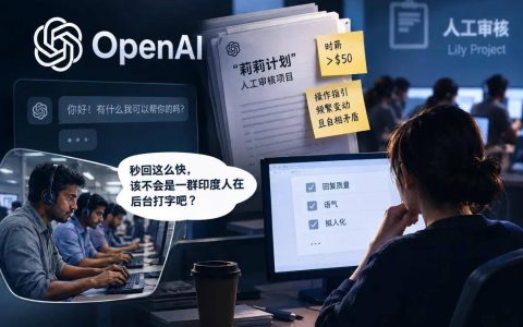 OpenAI内部"莉莉计划"曝光：你和ChatGPT说的心里话，有个真人在后台审核